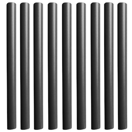 Pacer Group Heat Shrink Tube, Heavy Wall, 1/4 in I.D. Before Shrinking, Black, 12 in, 10 PK BEHS1/4-12BK-10